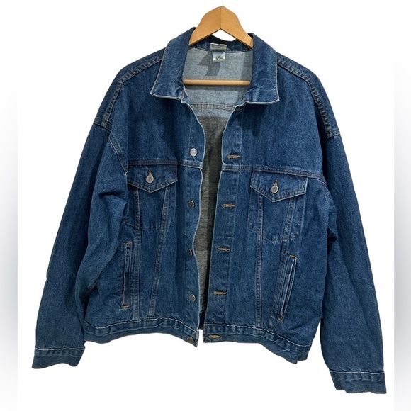 Disney Epcot Food Wine Festival 2008 Embossed Tyca Denim Made in USA Jacket - L - Picture 2 of 7